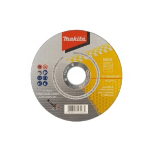 DISCO ABRASIVO CORTE ACERO INOX 4-1/2" X 1" X 7/8" WA46